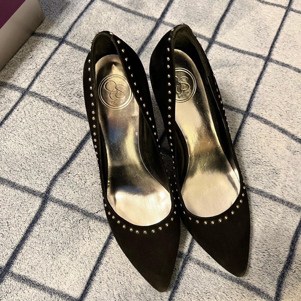 Studded heels